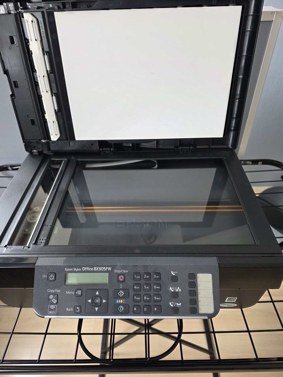 Epson Stylus Office BX305FW All-in-One Printer, Computers en Software, Printers, Ophalen, Gebruikt, Faxen, Inkjetprinter