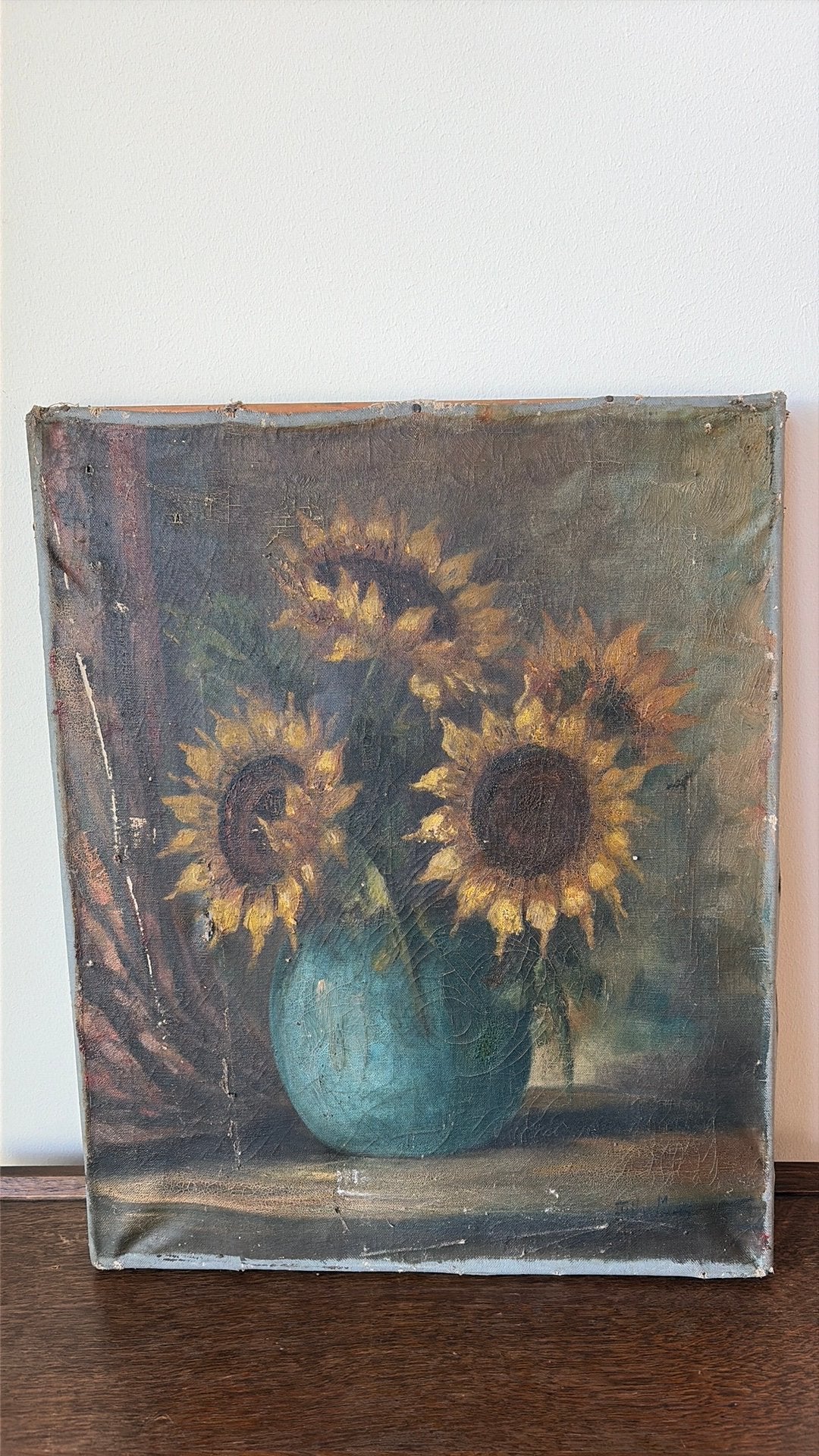 Schilderij Zonnebloemen Tilly Moes, Ophalen of Verzenden