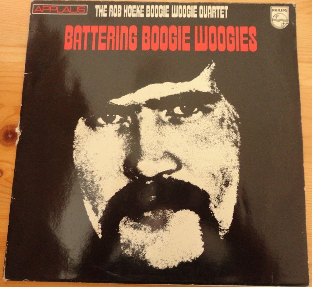 Rob Hoeke Boogie Woogie Quartet -Batterting Boogie Woogies, Ophalen of Verzenden, Gebruikt, 12 inch