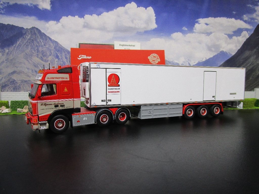 tekno 86658 p.bjarne andersen volvo fh16 globetrotter xl 6x2, Hobby en Vrije tijd, Ophalen of Verzenden, Nieuw, Bus of Vrachtwagen