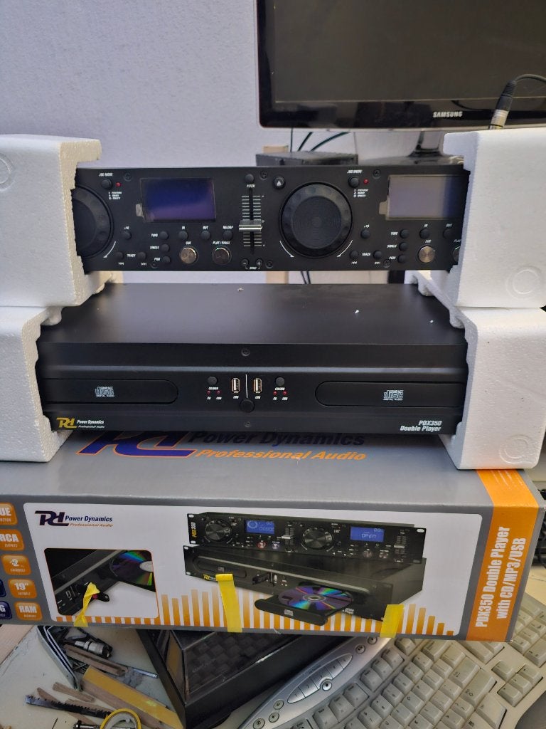 dubbele cd speler, Audio, Tv en Foto, Cd-spelers, Ophalen, Overige merken, Wisselaar