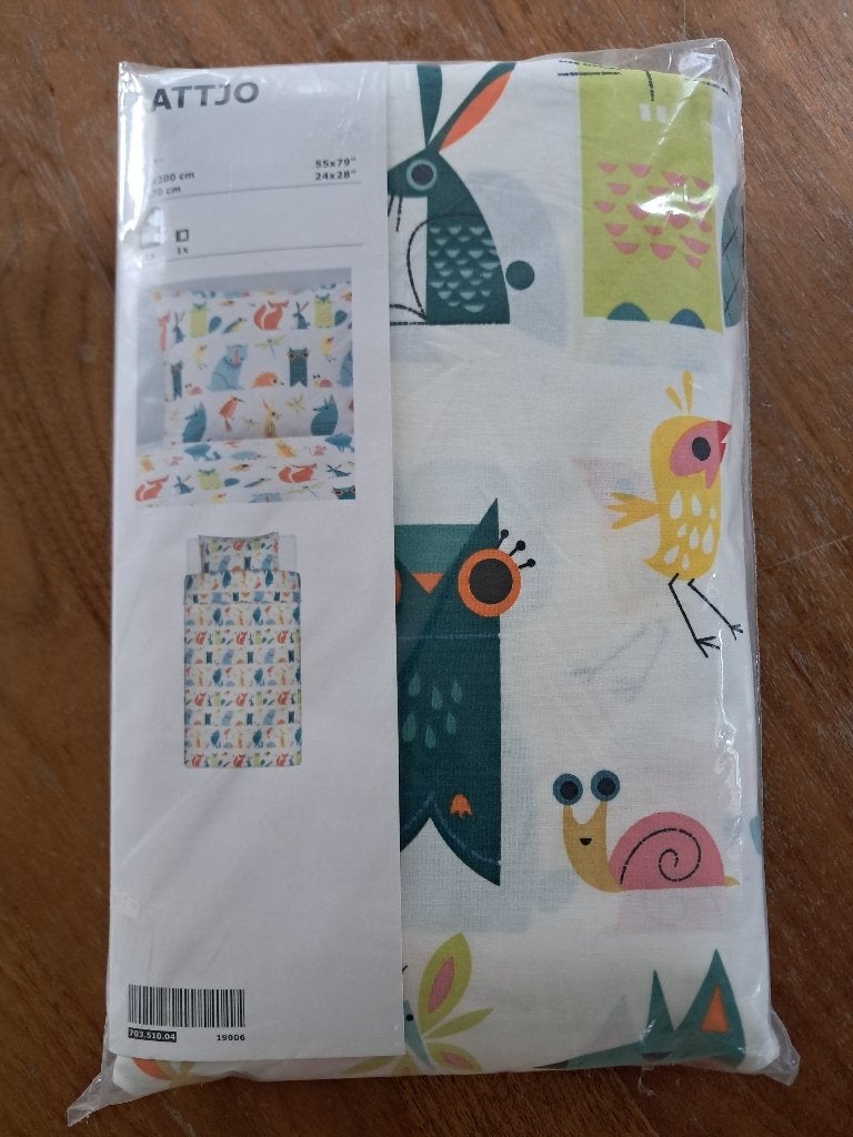 LATTJO Dekbedovertrek IKEA, Ophalen, Nieuw, IKEA, Meerkleurig