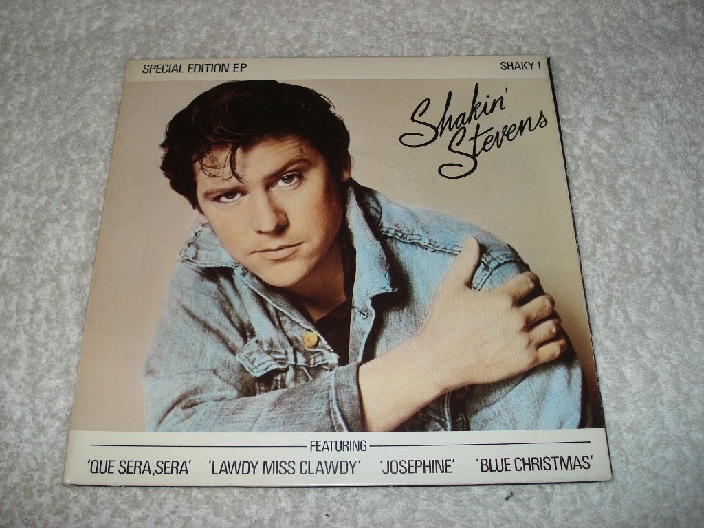 Shakin Stevens  EP  Blue Christmas  Kerst Orgineel, Cd's en Dvd's, EP, Ophalen of Verzenden, Zo goed als nieuw, Pop