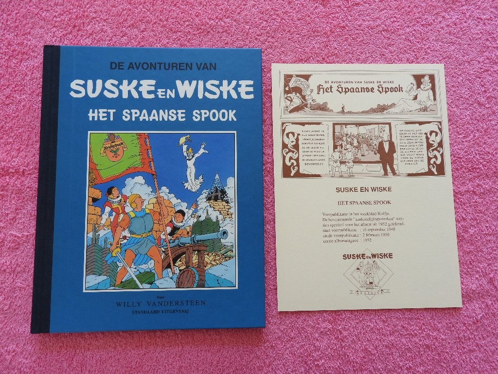 Suske en Wiske - Het Spaanse Spook - Blauwe Reeks, Boeken, Stripboeken, Eén stripboek, Ophalen of Verzenden, Zo goed als nieuw