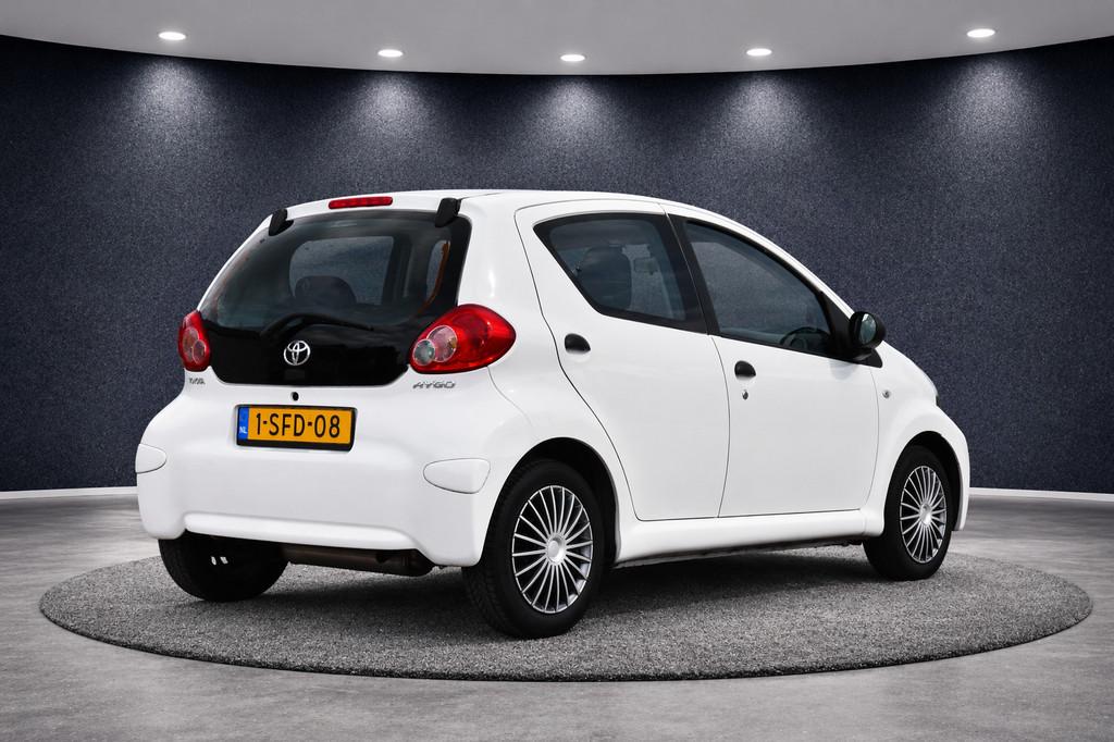Toyota Aygo 1.0 VVT-i Airco|Elek.Pakket, Voorwielaandrijving, Euro 5, Gebruikt, Zwart