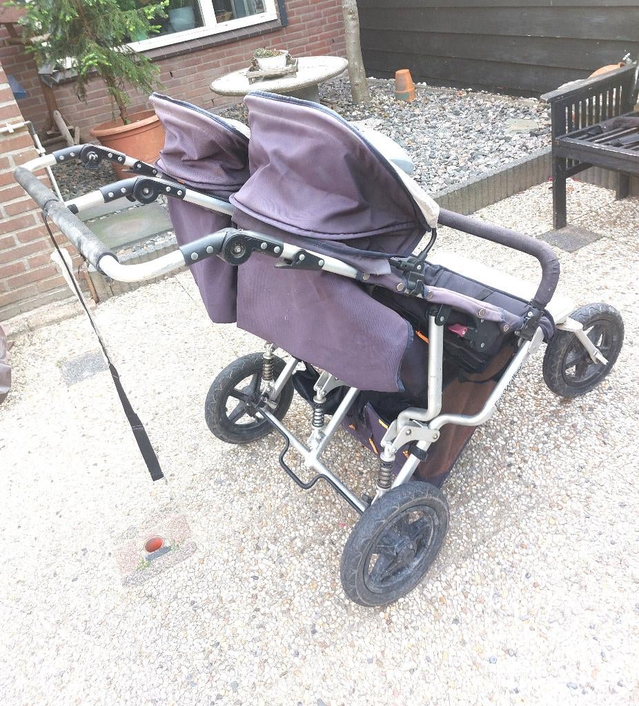 duo wandel wagen, Gebruikt, Verstelbare duwstang, Combiwagen, Ophalen