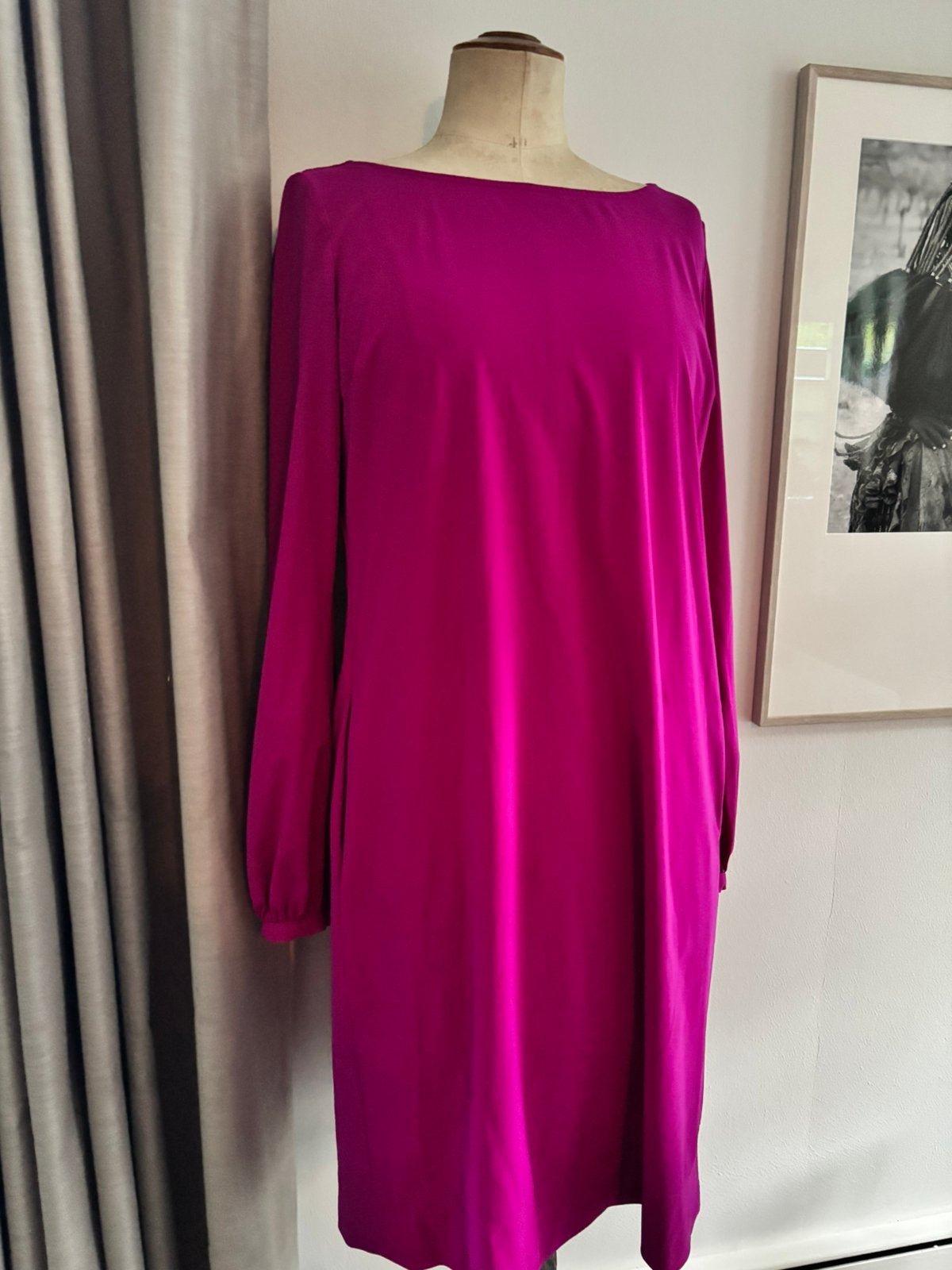 LaDress, jurk, maat M, Kleding | Dames, Maat 38/40 (M), Ophalen of Verzenden, Zo goed als nieuw, Knielengte