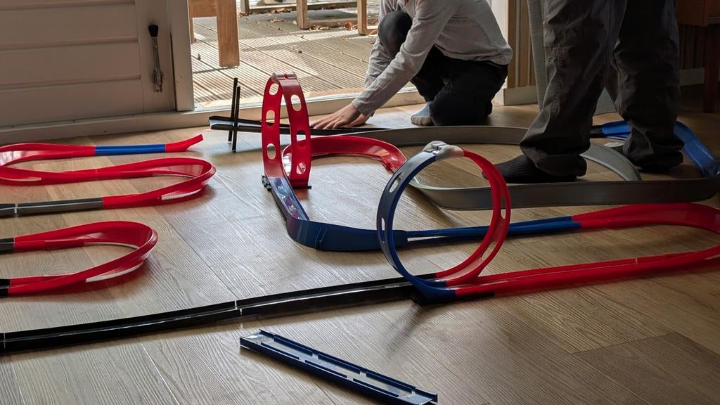 Darda Baan Racebaan Speelgoed, Opwindmechanisme, Met looping, Ophalen, Overige merken
