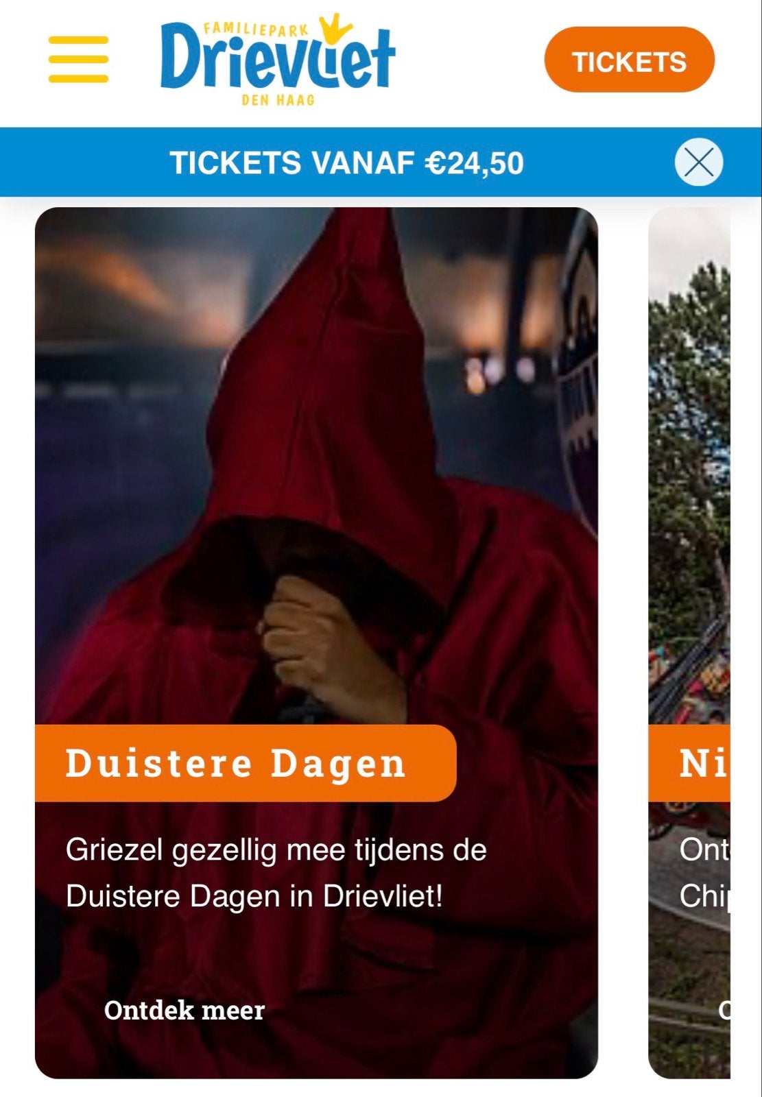 4 of 2 kaartjes voor familiepark Drievliet toegangskaartje, Drie personen of meer, Ticket of Toegangskaart