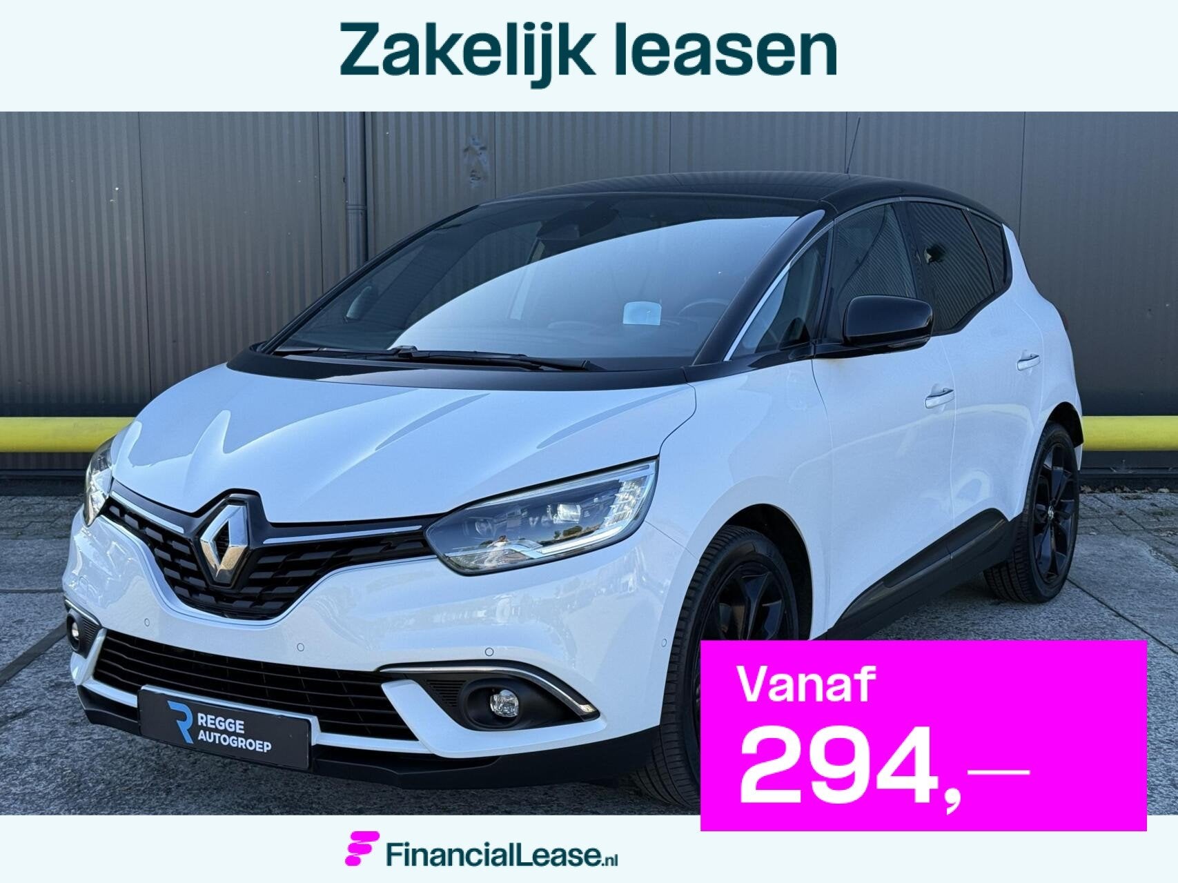 Renault Scenic 1.3 TCe Black Edition PANORAMADAK | BOMVOL, Gebruikt, 4 cilinders, Wit, 1330 cc
