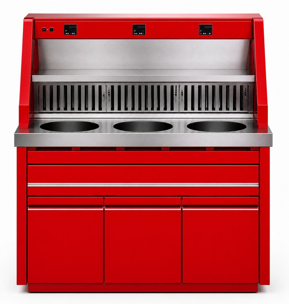 Bakwand Cafetaria friteuse 400 Volt. VAN €22.000,- voor €15k, Zakelijke goederen, Horeca | Keukenapparatuur, Ophalen, Fornuis, Frituur en Grillen
