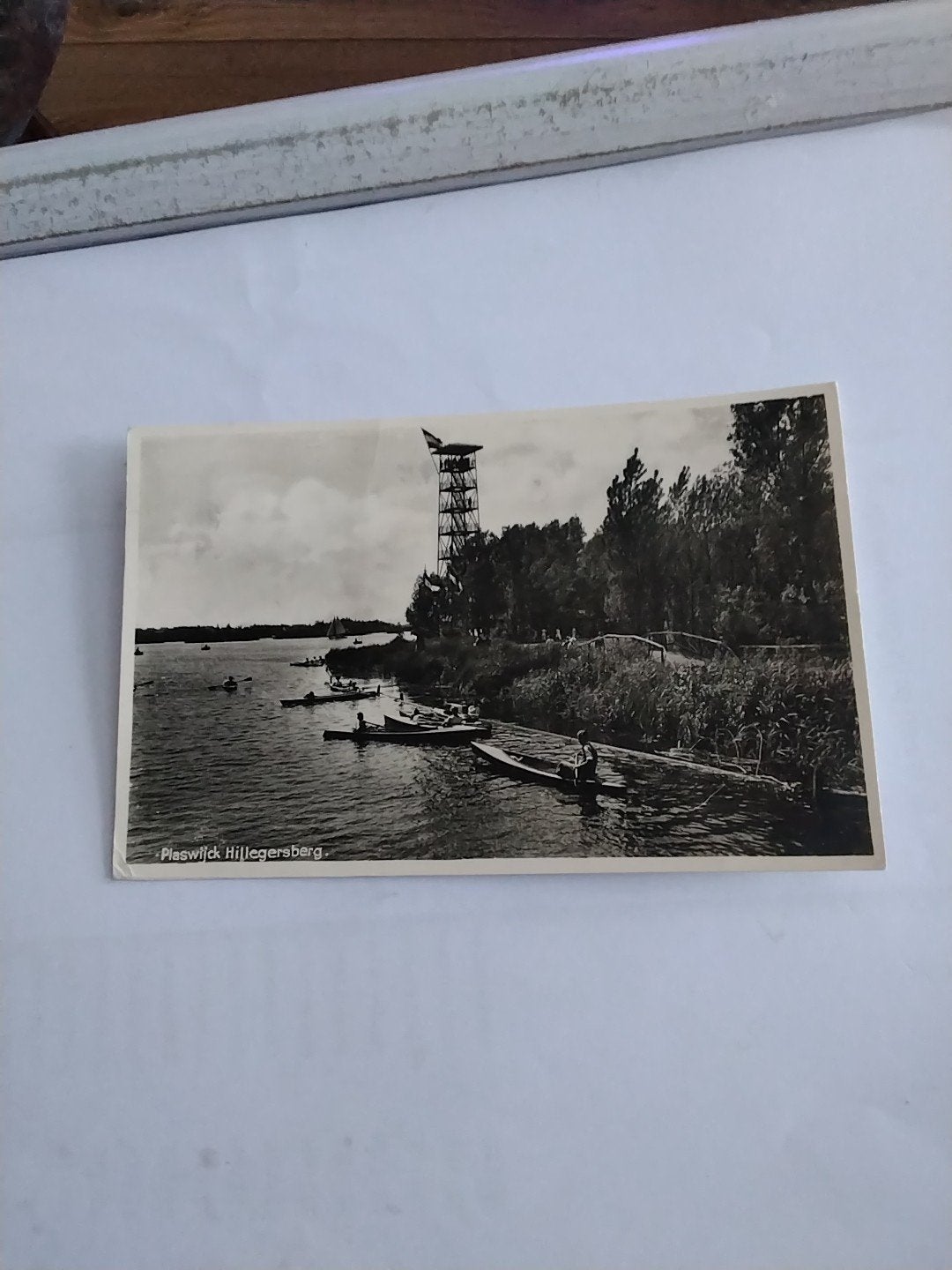 Oude Ansichtkaart Plaswijck Hillegersberg Rotterdam 1943, Ophalen of Verzenden, Voor 1920, Gelopen, Zuid-Holland