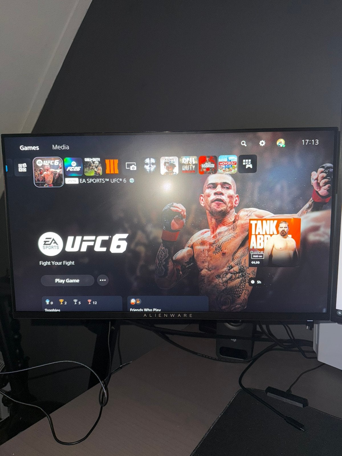 Alienware AW2523HF 24,5” 360Hz Gaming Monitor, Gaming, IPS, Full HD, Zo goed als nieuw