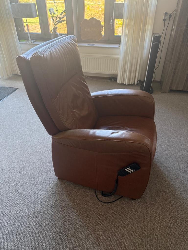 Relax stoel, Huis en Inrichting, Fauteuils, Ophalen, Zo goed als nieuw, 50 tot 75 cm