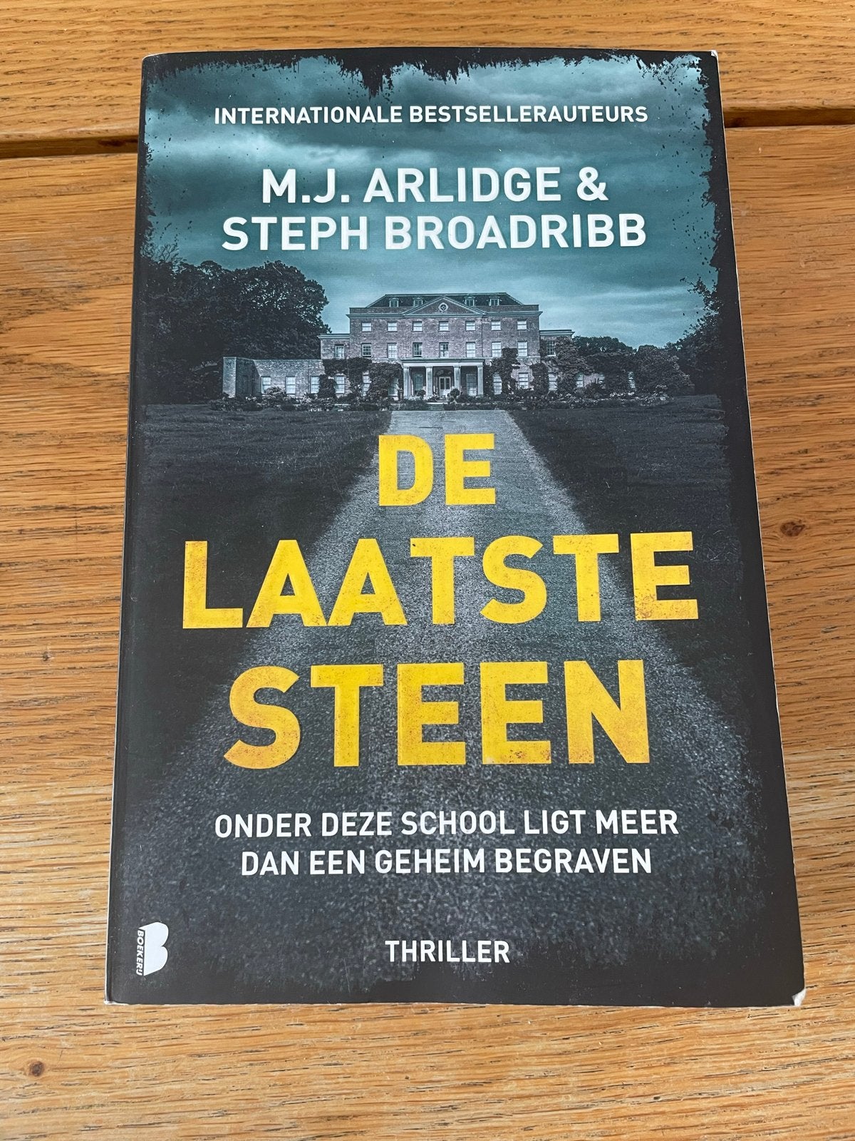 De Laatste Steen - M.J. Arlidge & Steph Broadribb (Thriller), Boeken, Thrillers, Ophalen of Verzenden, Zo goed als nieuw, Europa overig