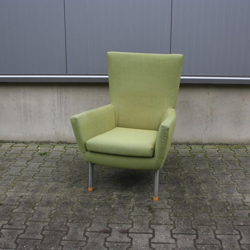 Design Fauteuil Bossa | Gerard v.d. Berg | Label | 2e hands, Ophalen, Gebruikt, Onbekend, 75 tot 100 cm