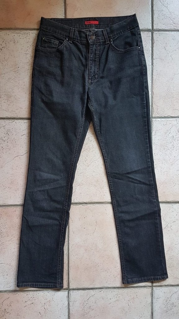 Zwarte spijkerbroek jeans Angels, Zwart, Ophalen of Verzenden, Zo goed als nieuw, W30 - W32 (confectie 38/40)