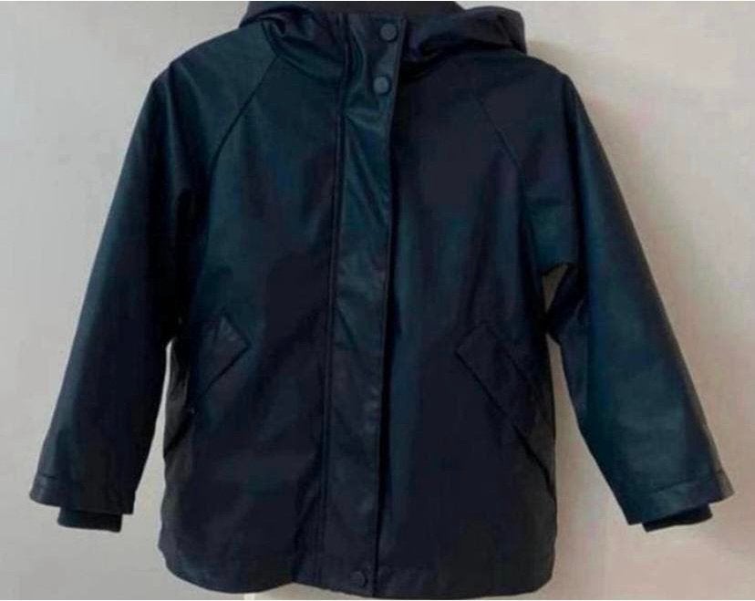 Zara gewaxte regenjas met voering jongen maat 110, Ophalen of Verzenden, Zo goed als nieuw, Jongen, Jas