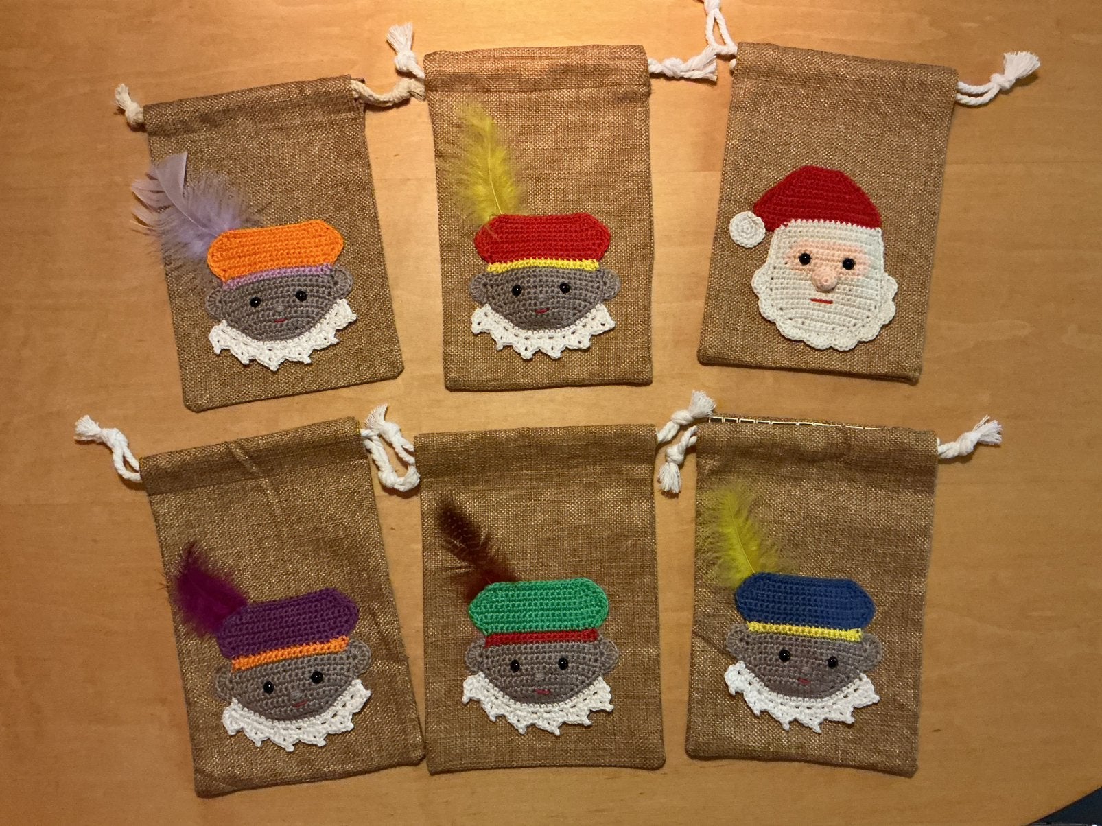 Leuke pietenzakjes en een kerstmanzakje, Ophalen of Verzenden, Nieuw