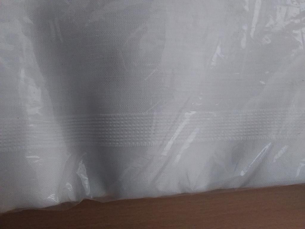 Vitrage  2 stuks 140 cm x 140cm, Huis en Inrichting, Stoffering | Gordijnen en Lamellen, Ophalen, 100 tot 150 cm, Nieuw, Modern