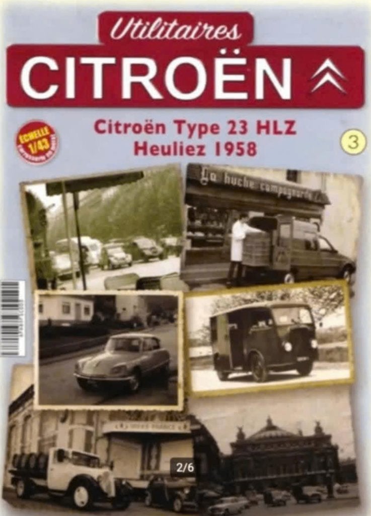 Citroen Type U23 Heuliez 1959 1/43 Utilitaires Citroen # 3, Verzenden, Nieuw, Bus of Vrachtwagen, Overige merken