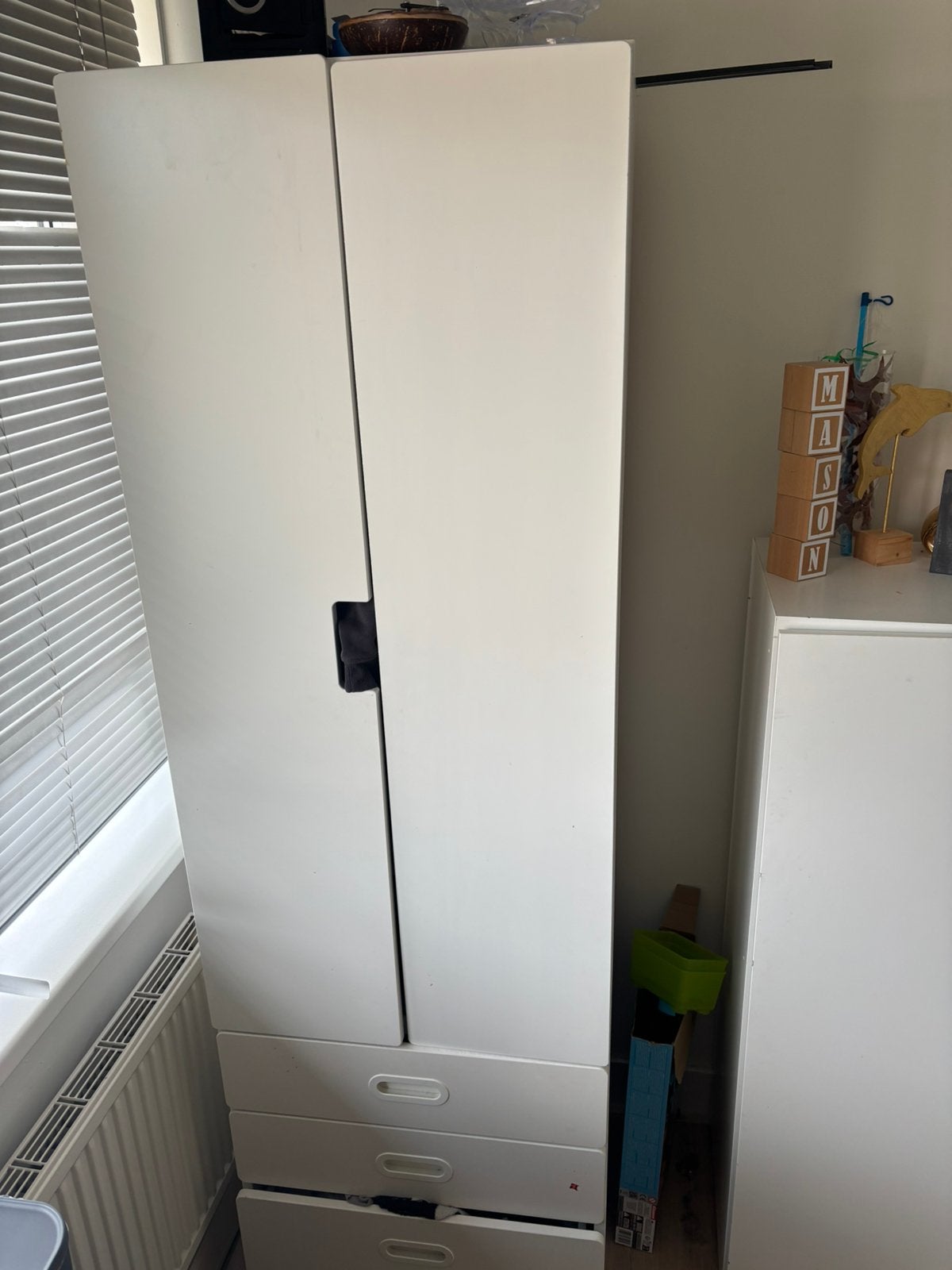 Kinder kledingkast ikea stuva, Ophalen, 50 tot 100 cm, Zo goed als nieuw, 150 tot 200 cm