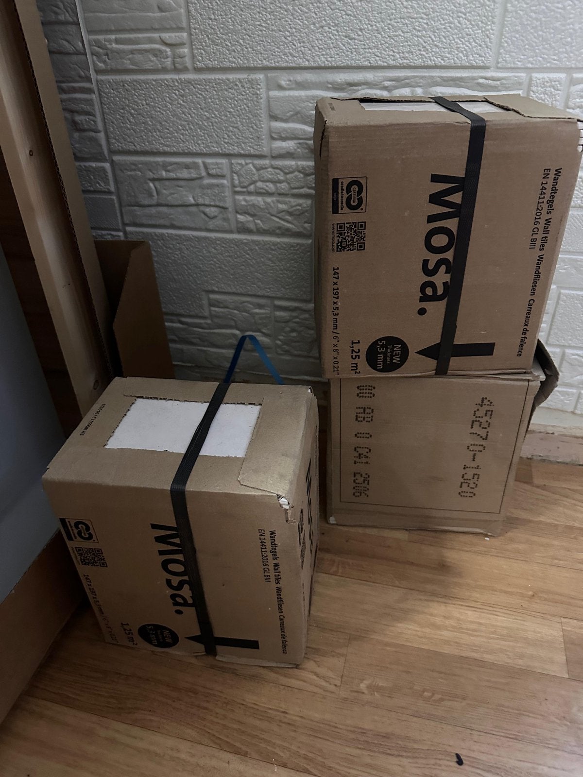Mosa Wandtegels Nieuw - 2.5 m², Doe-het-zelf en Verbouw, Tegels, Ophalen, Nieuw, Minder dan 20 cm, 20 tot 40 cm