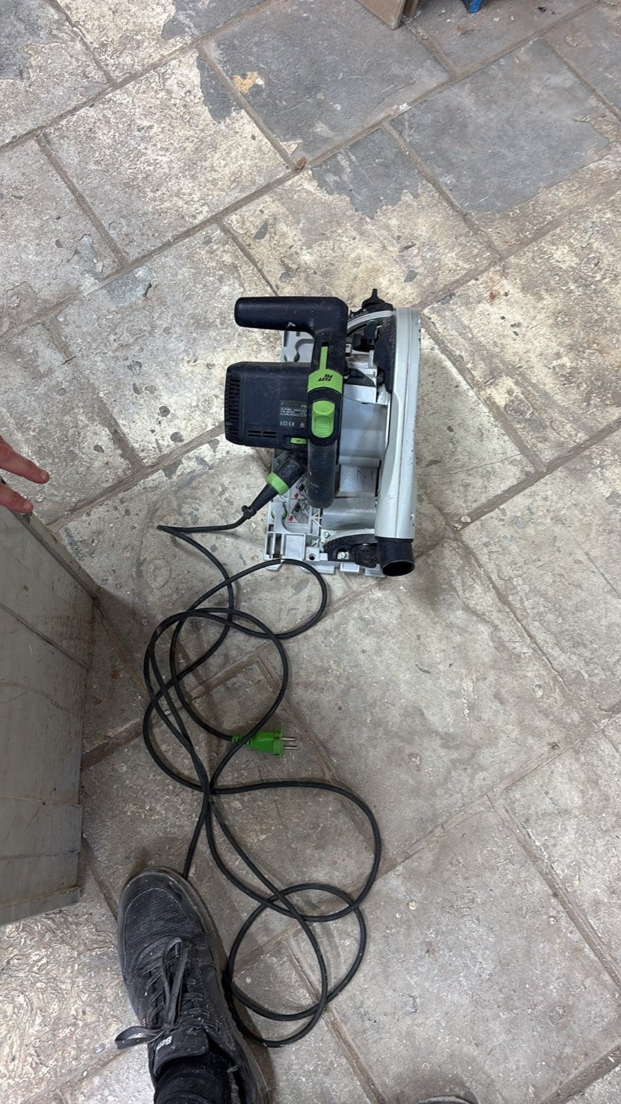 festool invalzaag  2x, Ophalen, Gebruikt, Invalzaag, 70 mm of meer
