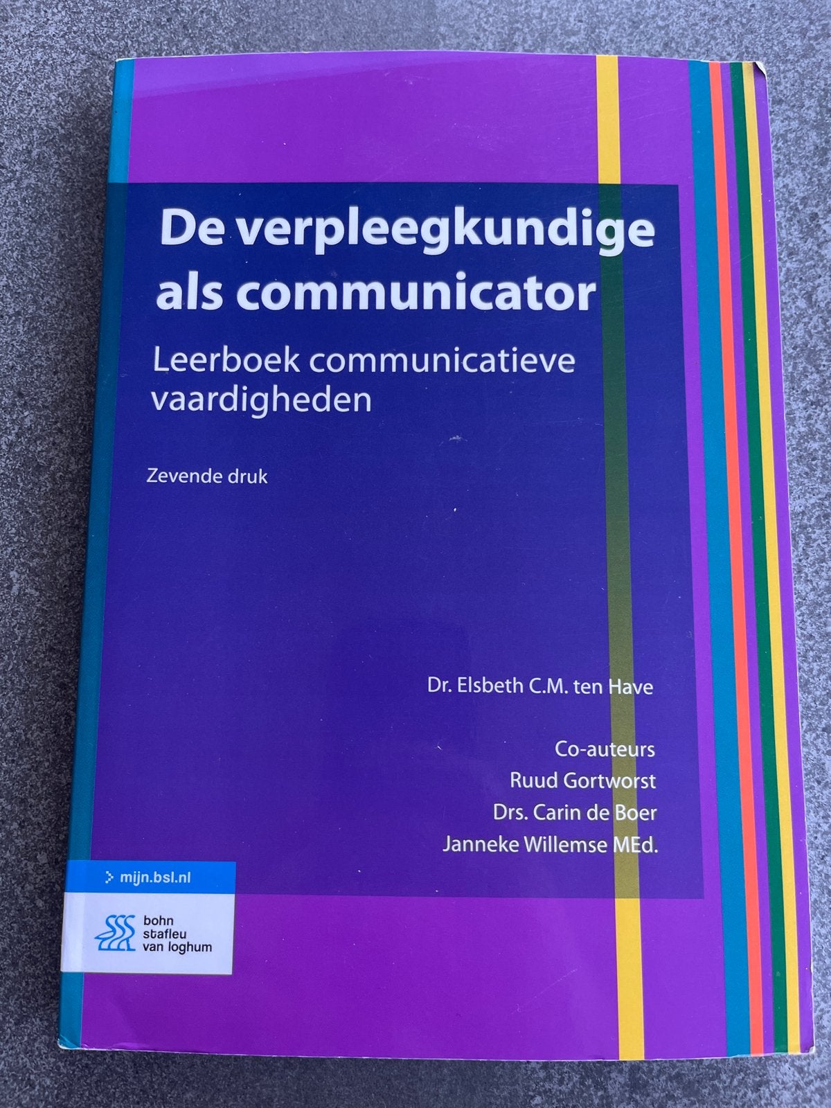 De verpleegkundige als communicator - 7e druk, Ophalen, Gamma, Zo goed als nieuw, HBO