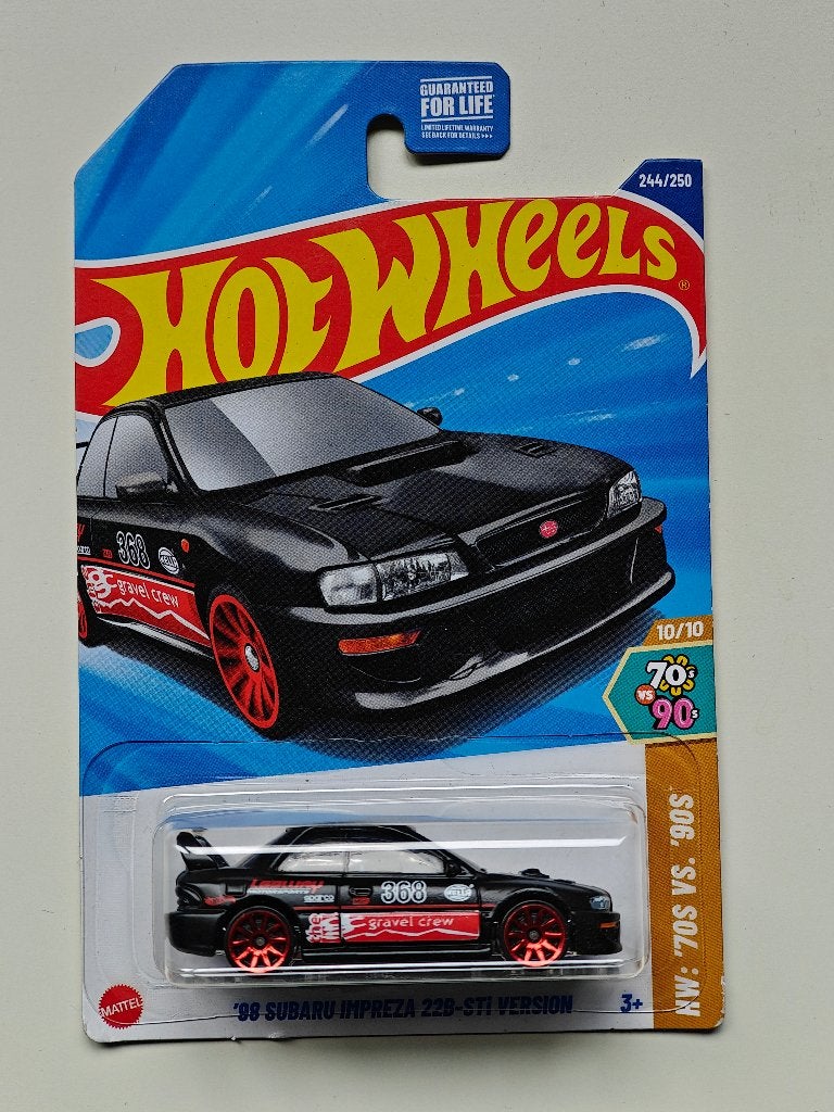 Hot Wheels '98 Subaru Impreza 22B-STI Version Dollar General, Ophalen of Verzenden, Nieuw, Auto