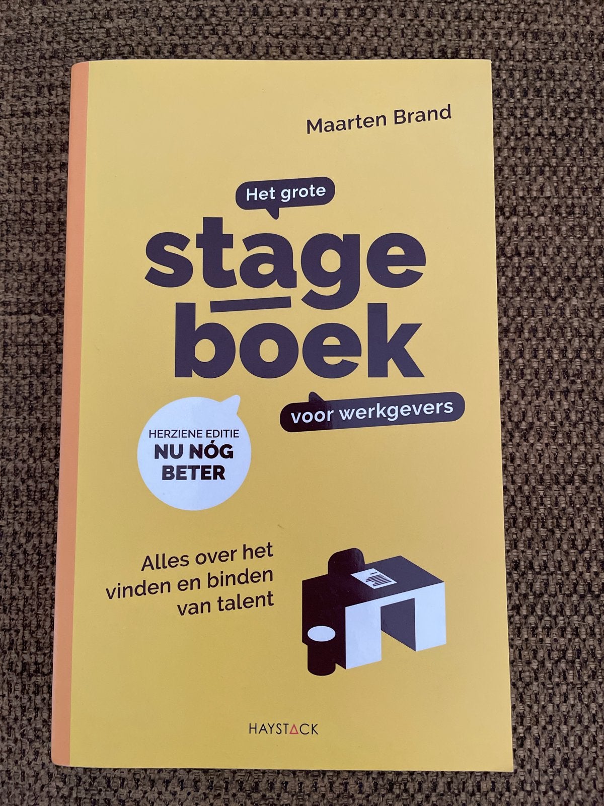 Maarten Brand - Het grote stageboek voor werkgevers, Ophalen of Verzenden, Zo goed als nieuw, Maarten Brand