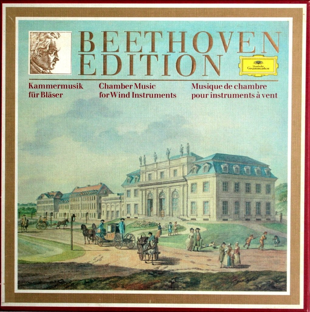4 lp's - Beethoven - Kamermuziek voor blazers, Boxset, Ophalen of Verzenden, Boxset, Beethoven