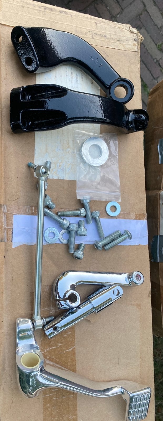 Harley Davidson sportster controls set, Ophalen
