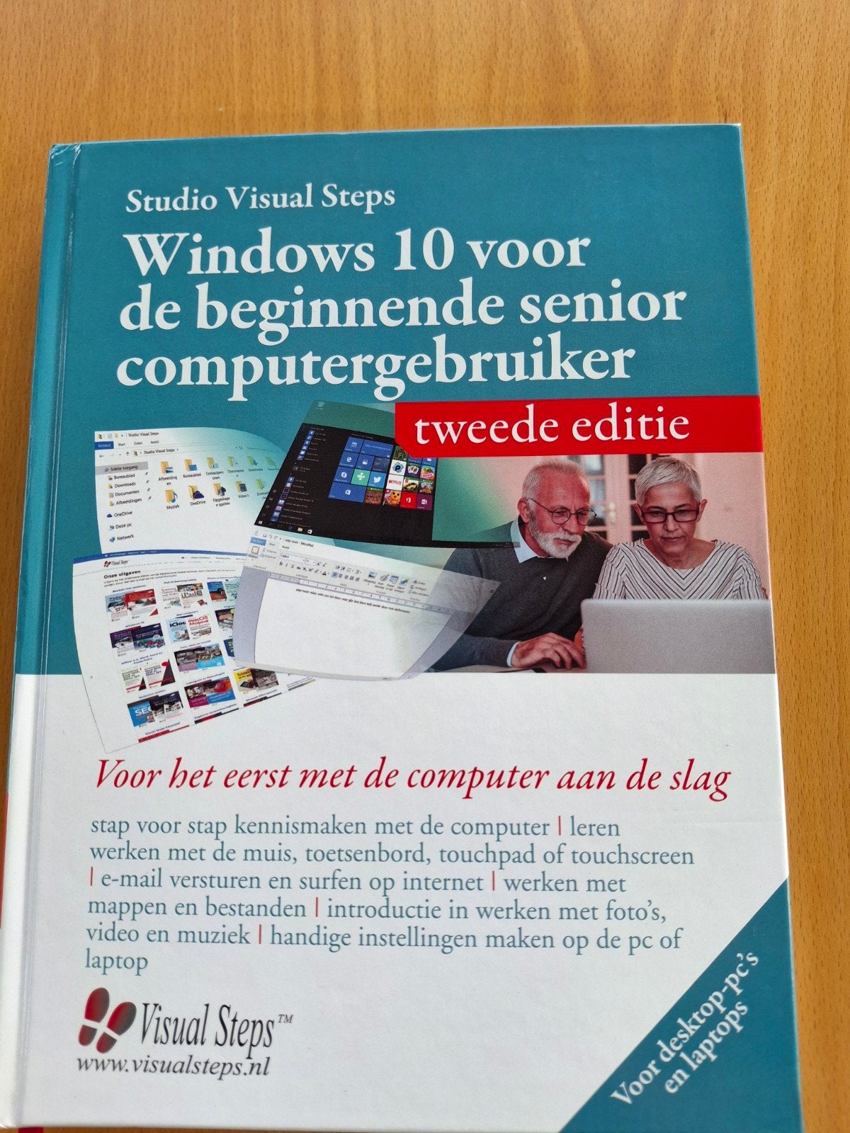Windows 10 voor de beginnende senior computergebruiker, Ophalen, Zo goed als nieuw, Studio Visual Steps, Internet of Webdesign