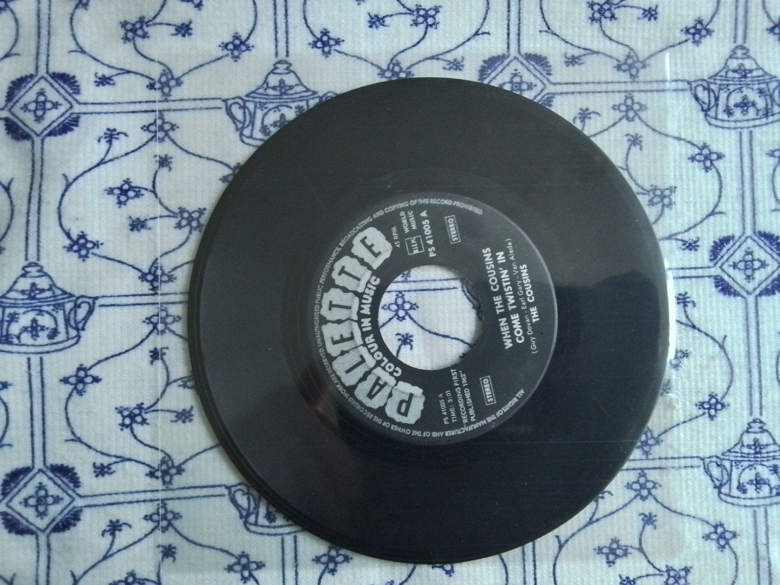 The cousins          When the cousins come twistin in, Ophalen of Verzenden, Gebruikt, 7 inch, Pop