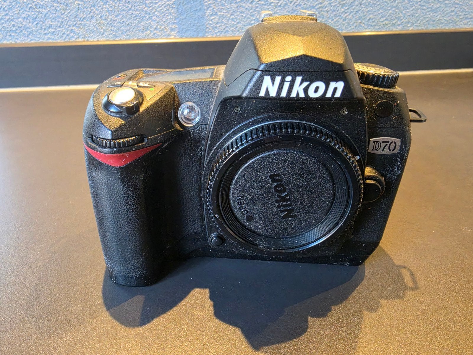 Nikon D70 body - Digitale spiegelreflexcamera, Ophalen, Bodydop, Gebruikt, Spiegelreflex