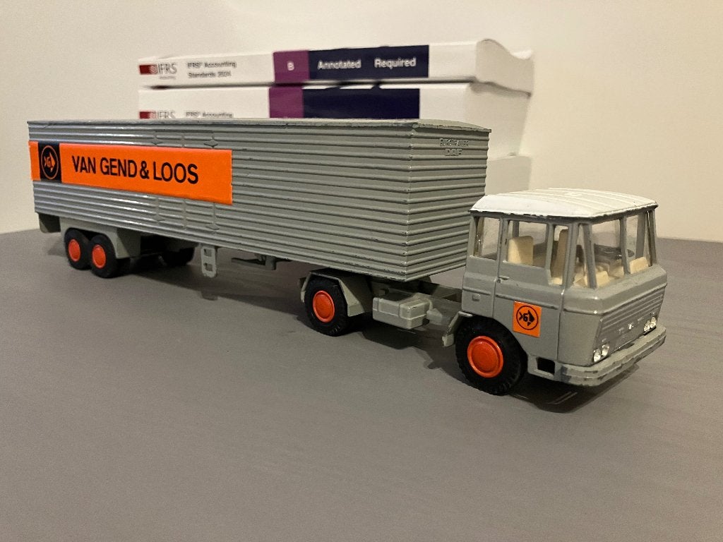 DAF 2600 -Lion Toys, Ophalen of Verzenden, Gebruikt, Bus of Vrachtwagen, Lion Toys