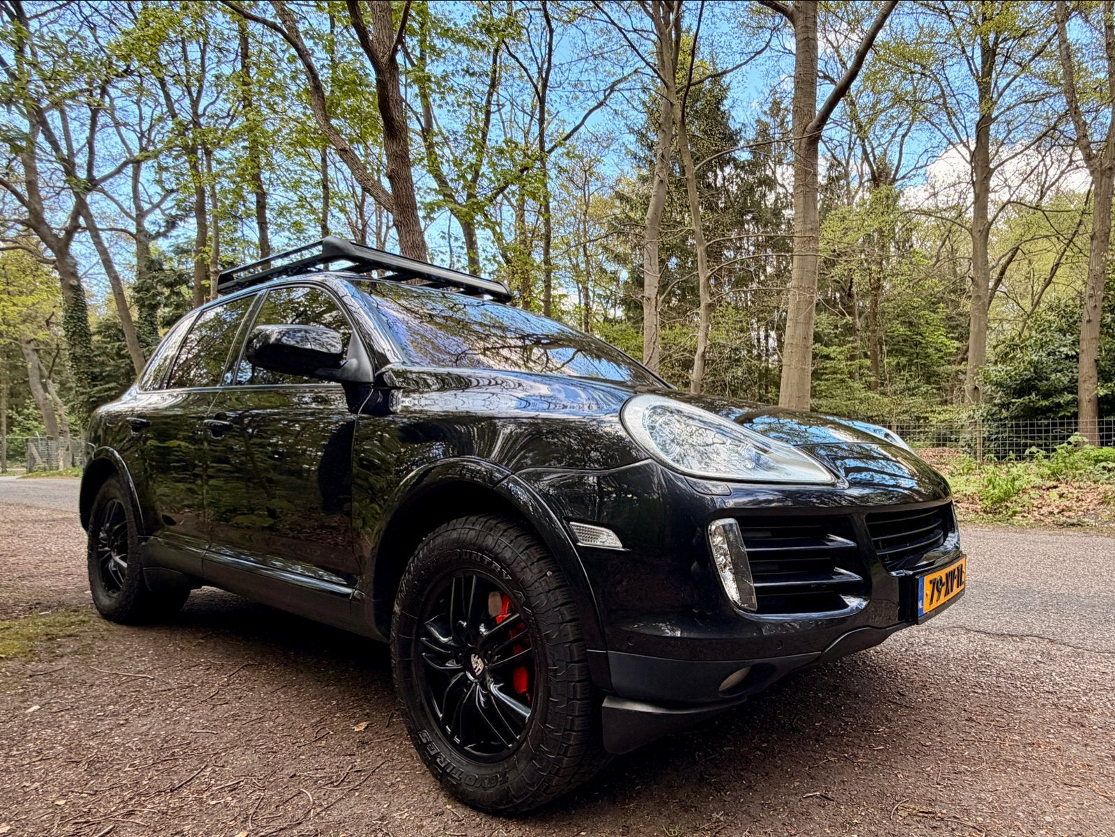 Porsche Cayenne 4.8 S | NL | BTW | Onderhoud | Overlander, Auto's, Automaat, 2220 kg, Zwart, Bruin