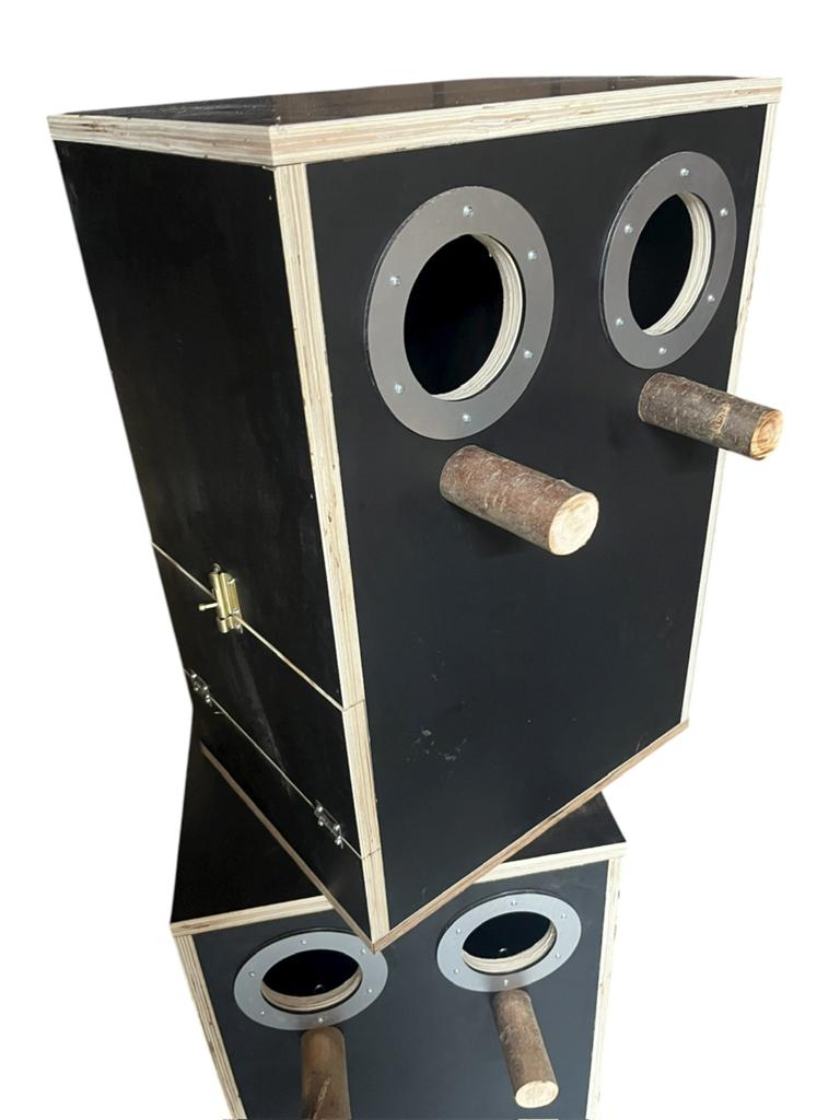Betonplex kaketoe broedblokken, 4221LV, Kooi-accessoires, Info@vandoorntimmerwerken.com, Nieuw