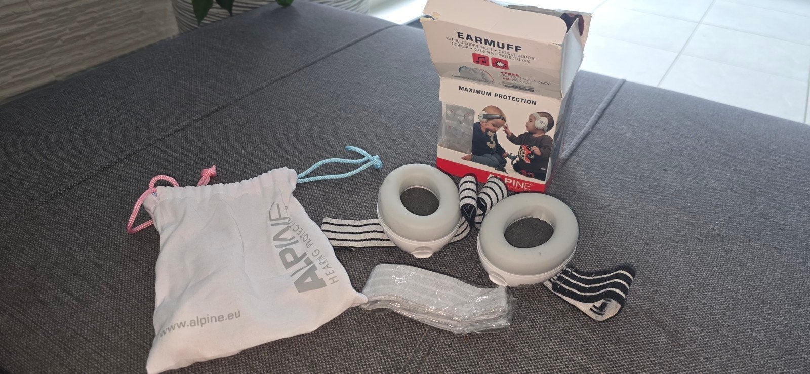 Alpine Earmuff gehoorbescherming voor baby's/kinderen, Ophalen, Zo goed als nieuw