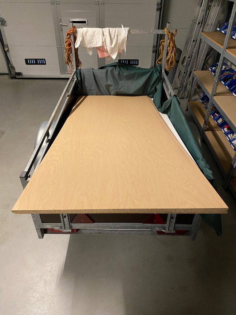 3 Stuks z.g.a.n Paneel Platen 238 cm x 88 cm x 1cm, Ophalen, Zo goed als nieuw, Hout