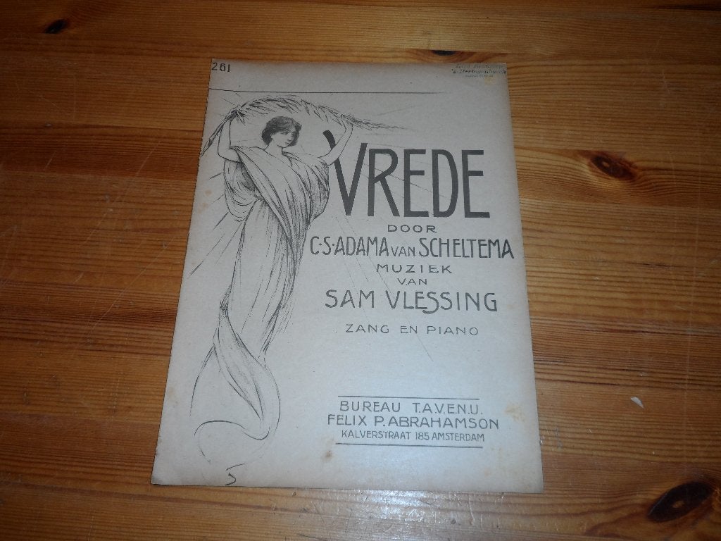 Vrede - de bruidsklok - sam vlessing, Zang, Gebruikt, Ophalen of Verzenden, Artiest of Componist