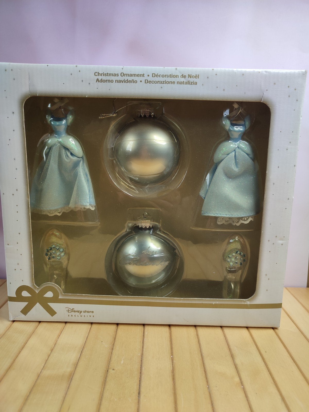 Disney Christmas Cinderella Kerstboom Hangers, Verzamelen, Ophalen of Verzenden, Assepoester of Belle, Zo goed als nieuw, Beeldje of Figuurtje