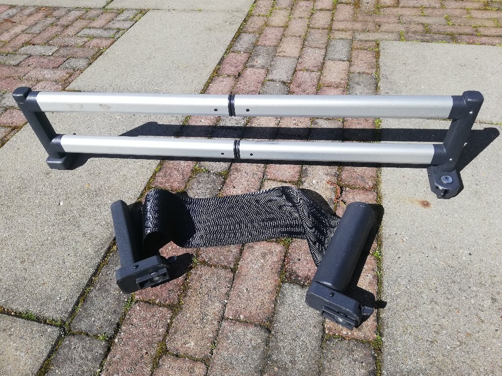 Peugeot kofferbakrek + flexibele variant, Ophalen, Gebruikt