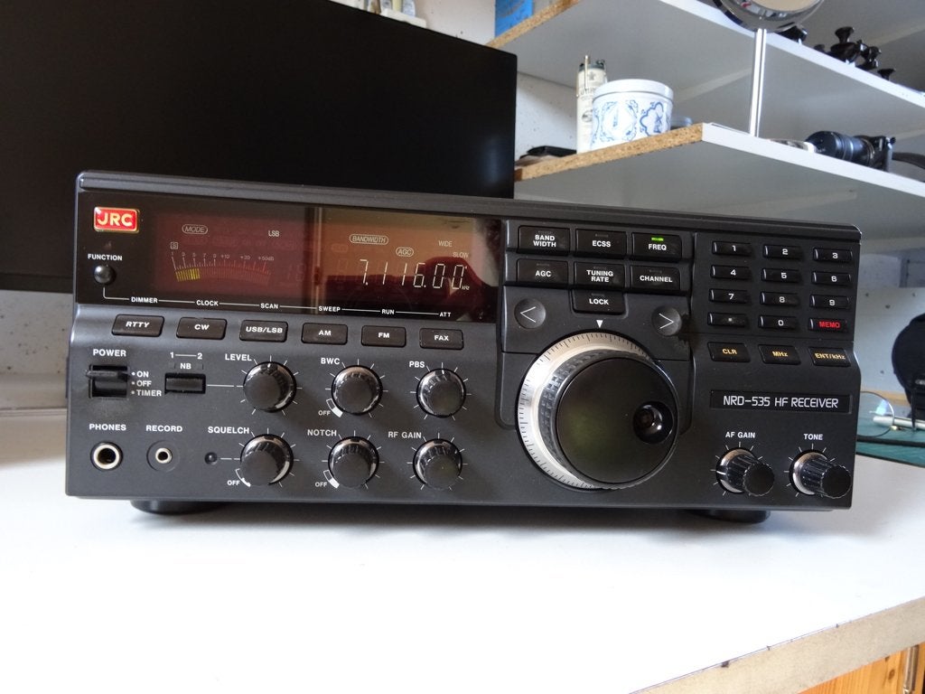 TE  KOOP  JRC  NRD-535  HF  ONTVANGER  (IS VERKOCHT), Telecommunicatie, Ophalen, Zo goed als nieuw, Ontvanger