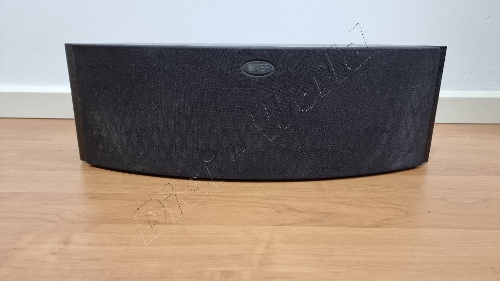 KEF IQ60C centerspeaker in de elegante kleur Black ash