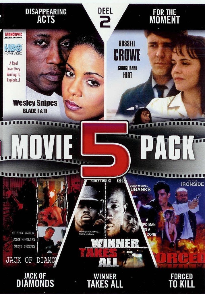 Movie 5 Pack - Deel 2, Vanaf 12 jaar, Ophalen of Verzenden, Zo goed als nieuw, Actie
