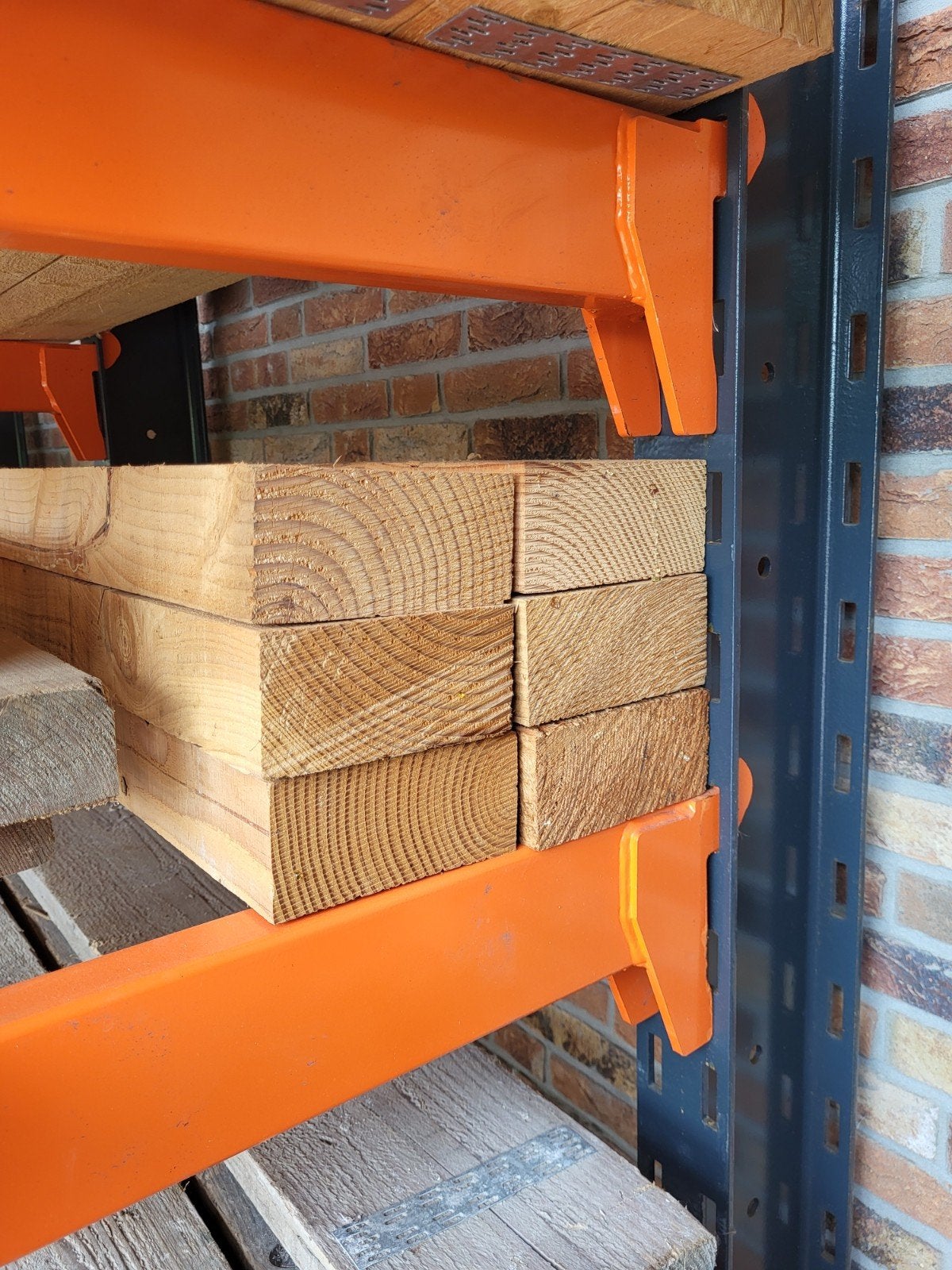 Douglas balken 6 stuks te koop, Ophalen, Veranda