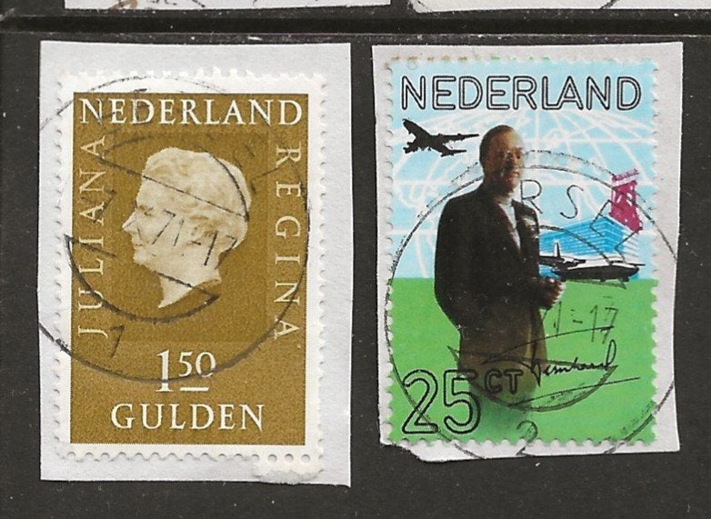 S- Ned. gestempeld Eersel 1971, Postzegels en Munten, Postzegels | Nederland, Ophalen of Verzenden, Na 1940, Gestempeld