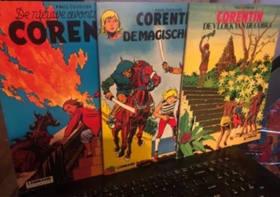 corentin paul cuvelier 3x r1, Meerdere stripboeken, Ophalen of Verzenden, Zo goed als nieuw